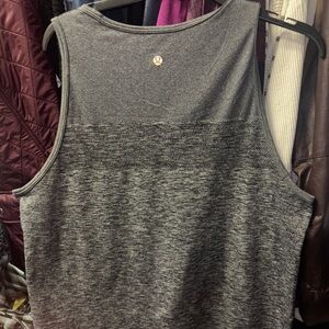 lululemon athletica Charcoal Heathered Tank Top